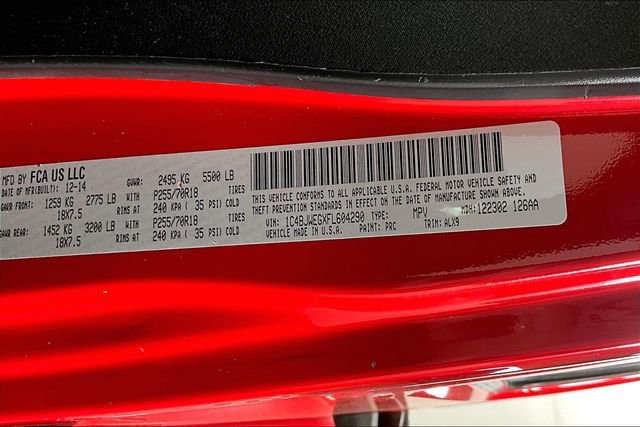 Used 2015 Jeep Wrangler Unlimited Sahara w/ Connectivity Group image 18