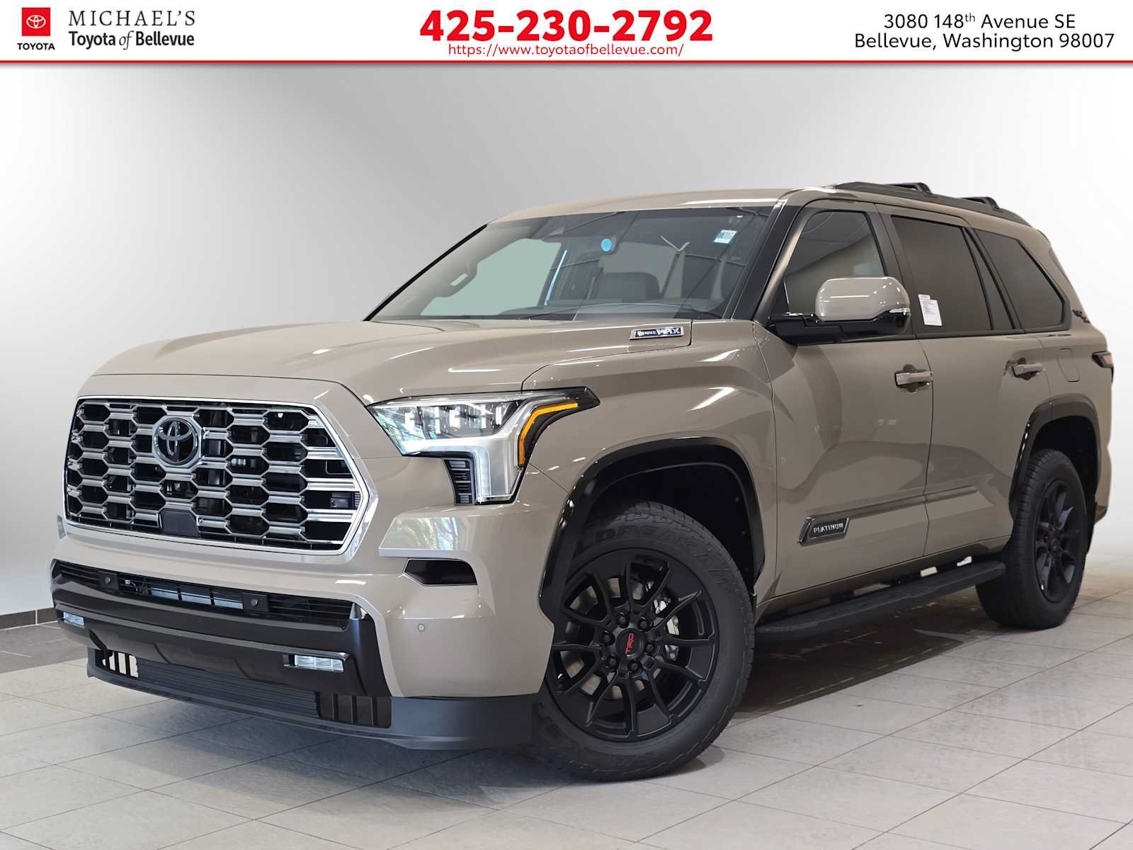 New 2026 Toyota Sequoia Platinum w/ TRD Off-Road Package AWD/4WD image 1