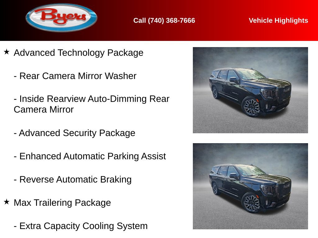 Used 2023 GMC Yukon Denali Ultimate AWD/4WD image 11