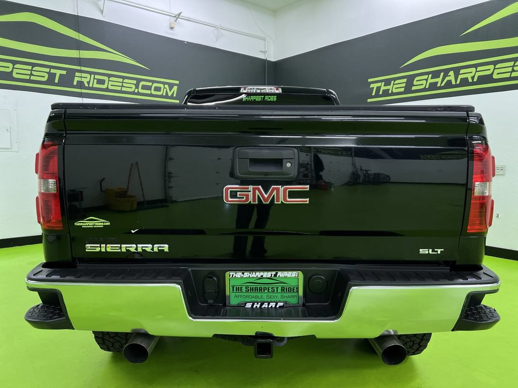 Used 2015 GMC Sierra 1500 SLT w/ SLT Crew Cab Value Package AWD/4WD image 8