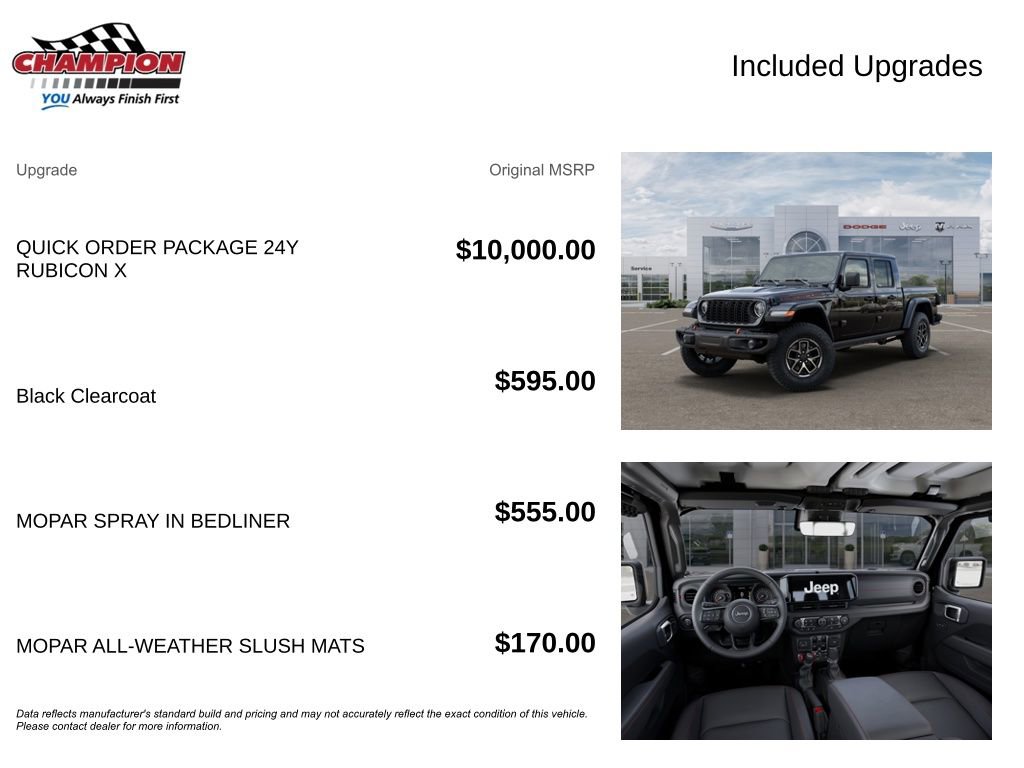 New 2025 Jeep Gladiator Rubicon image 6