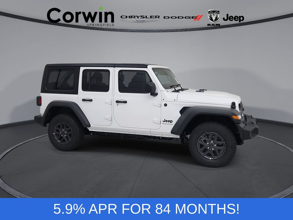New 2026 Jeep Wrangler Unlimited Sport AWD/4WD 360° Tour