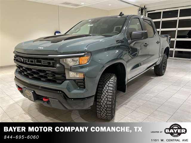 New 2026 Chevrolet Silverado 1500 Custom Trail Boss w/ LPO, Dark Essentials Package