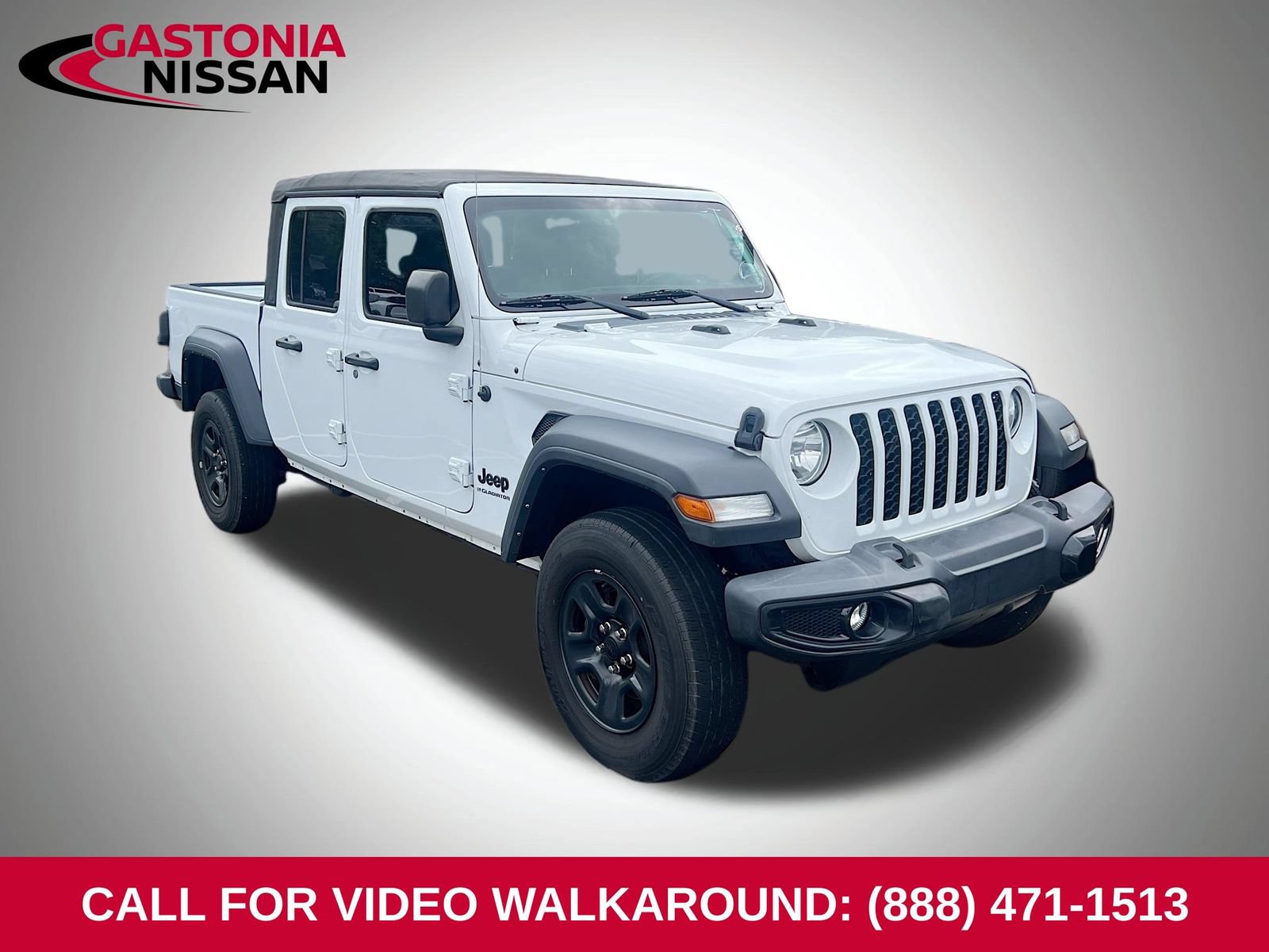 Used 2023 Jeep Gladiator Sport w/ Trailer Tow Package AWD/4WD 360° Tour