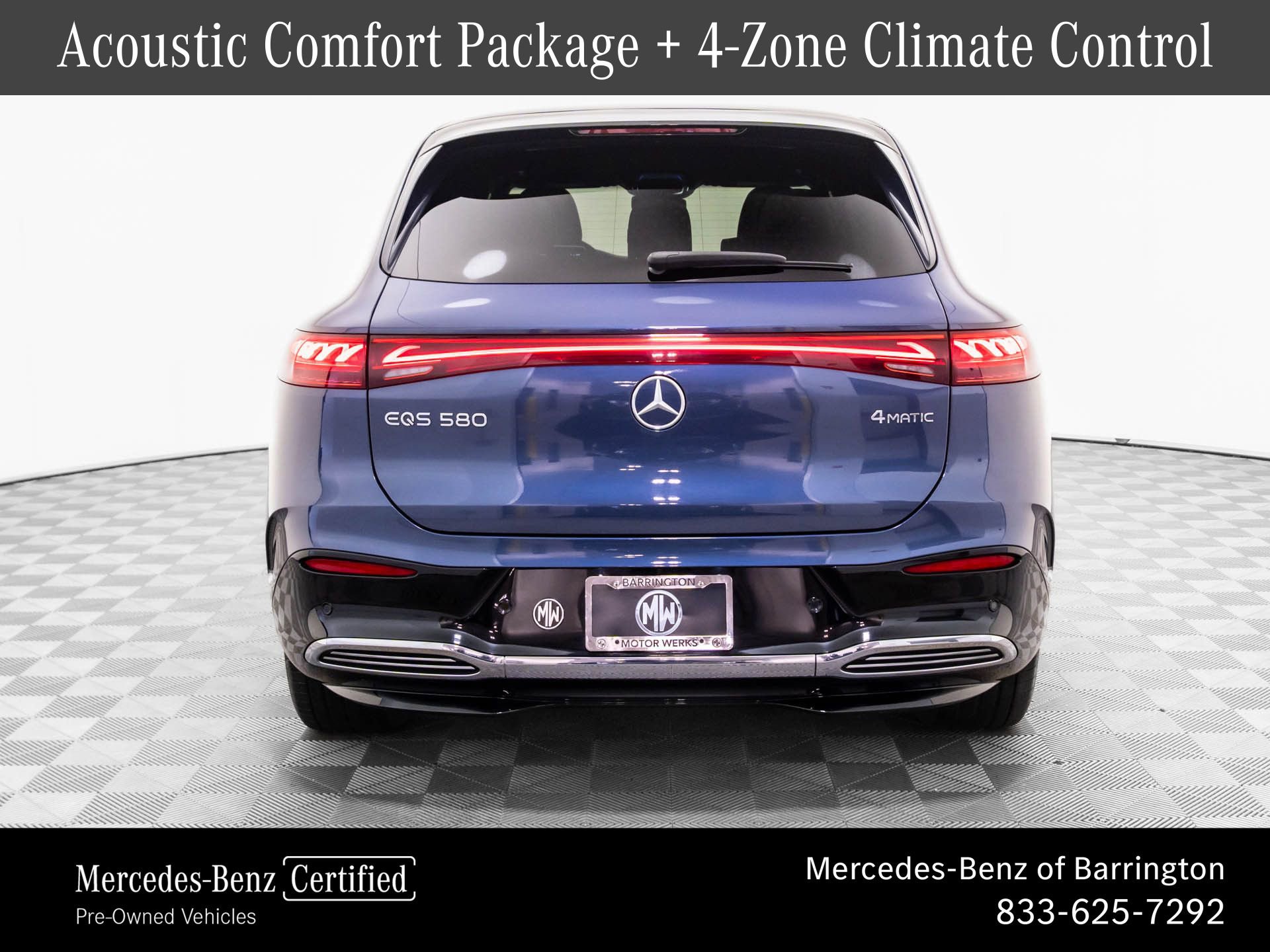 Certified 2023 Mercedes-Benz EQS 580 4MATIC SUV image 4