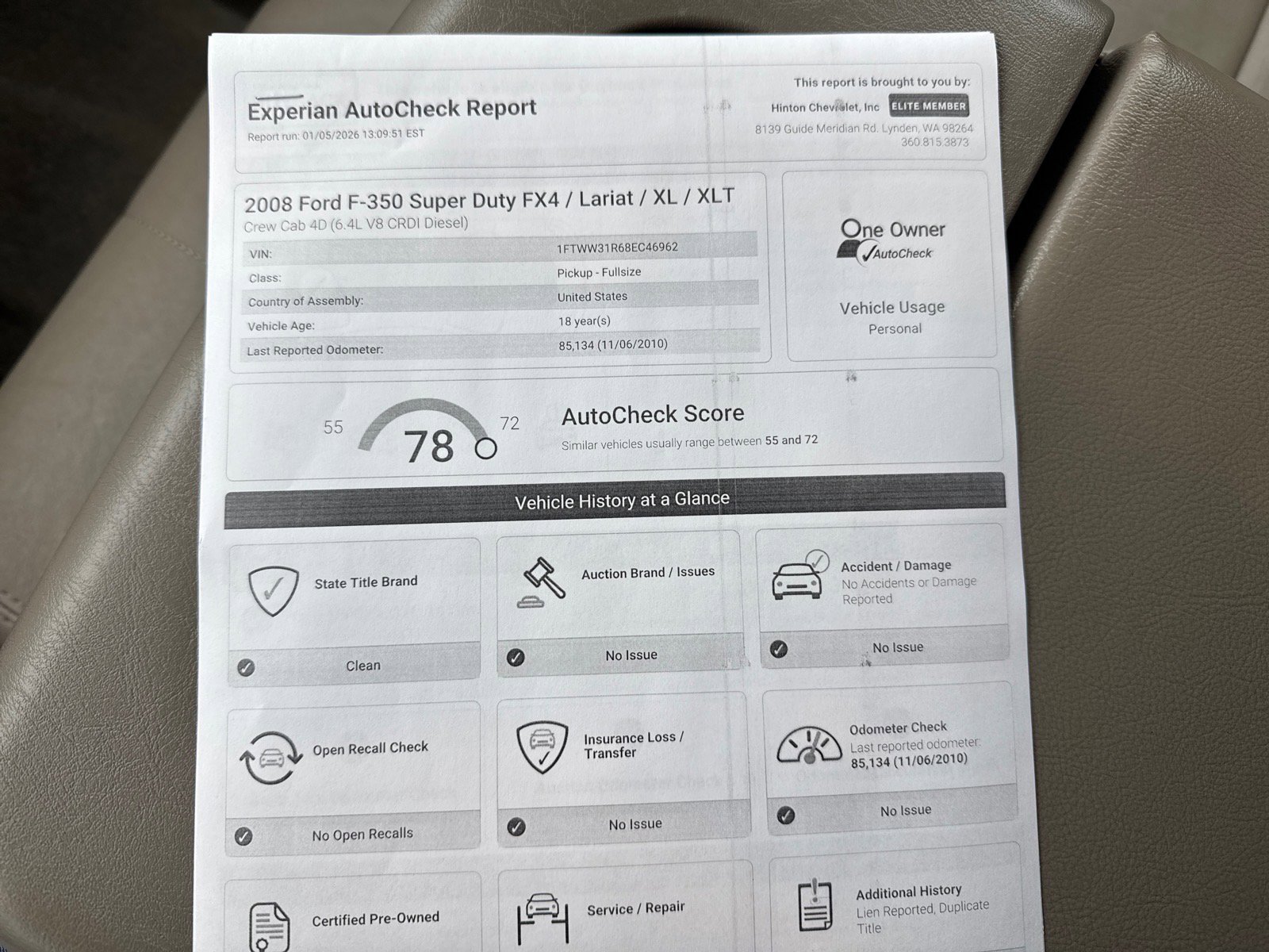 Used 2008 Ford F350 Lariat image 15