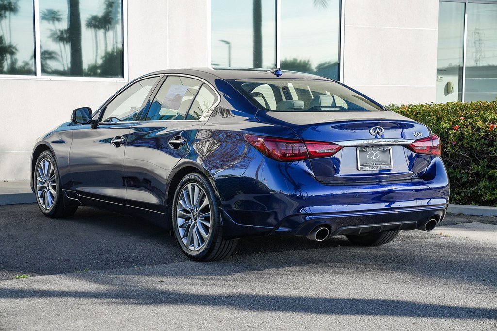 Certified 2023 INFINITI Q50 Luxe w/ Cargo Package image 4