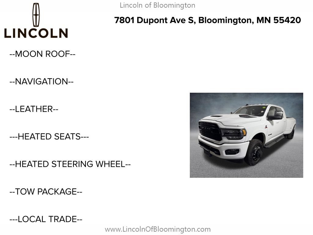 Used 2023 RAM 3500 Limited AWD/4WD image 5