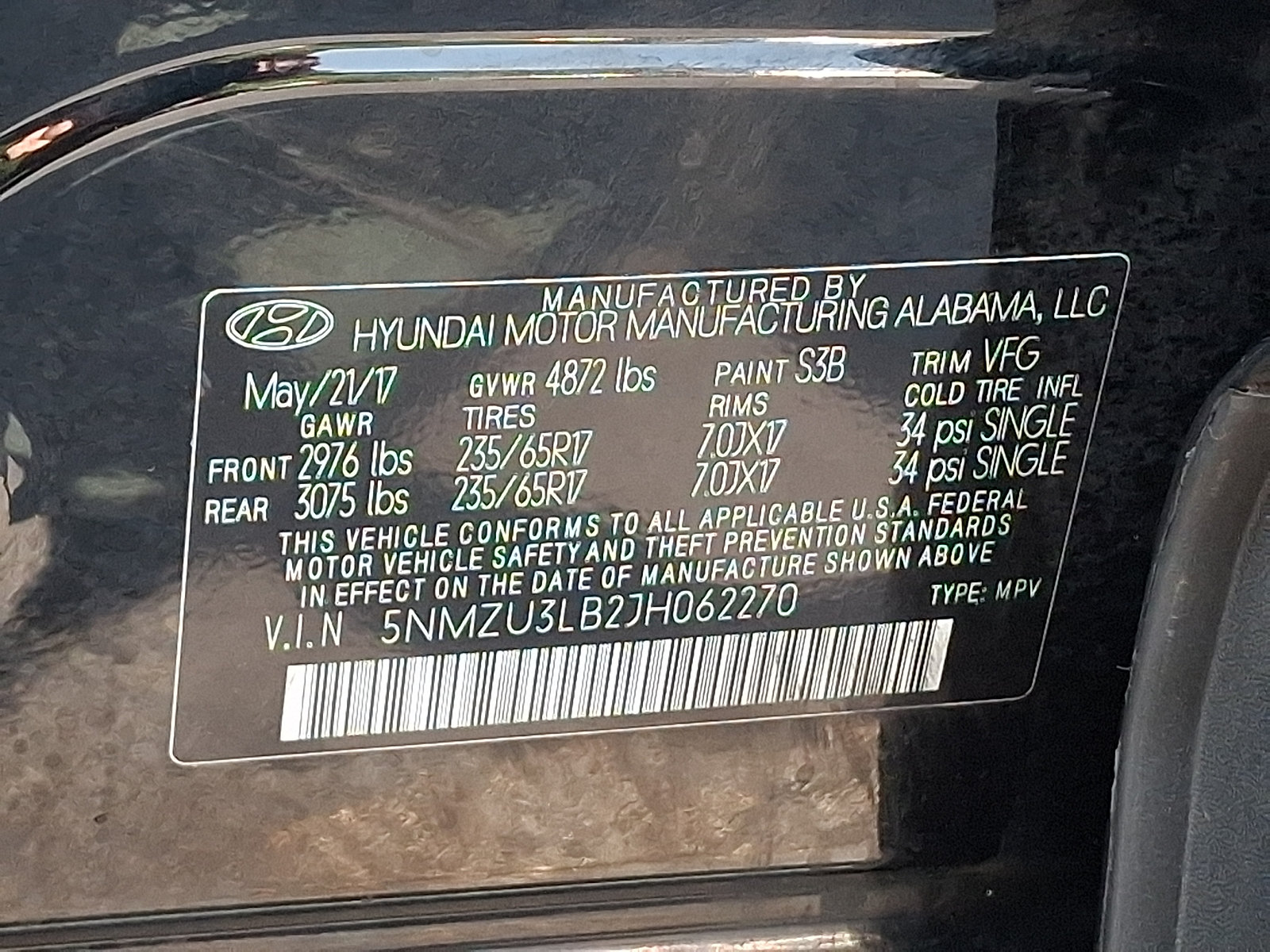 Used 2018 Hyundai Santa Fe Sport w/ 2.4L Value Package 02 FWD image 27