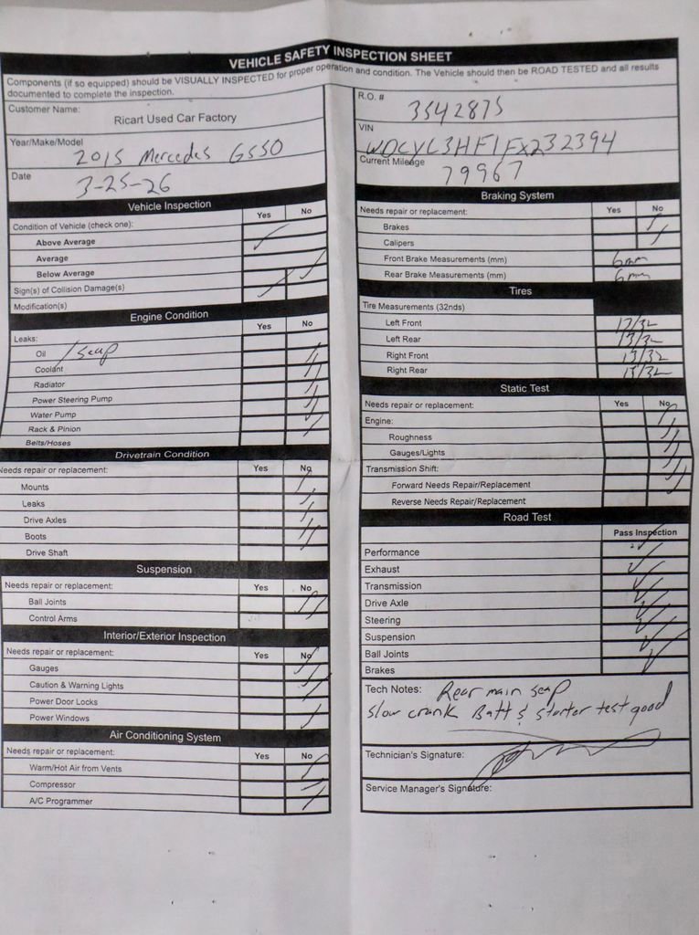 Used 2015 Mercedes-Benz G 550 image 5