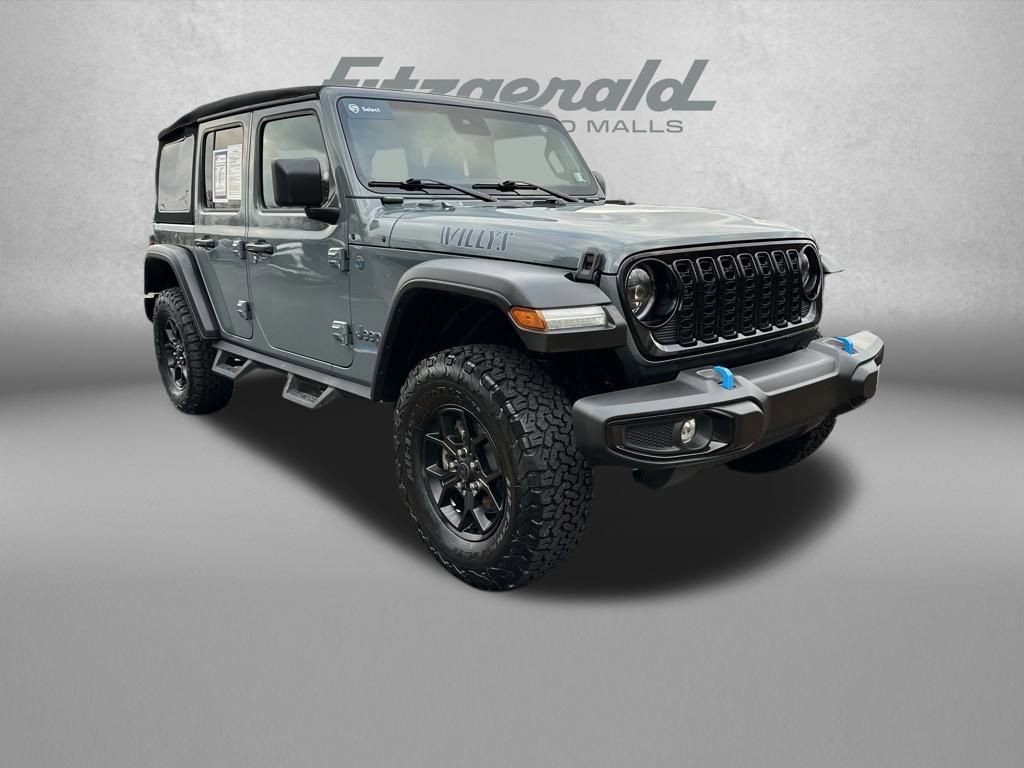 Used 2024 Jeep Wrangler Willys 4xe image 1