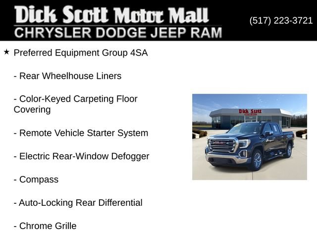 Used 2021 GMC Sierra 1500 SLT w/ SLT Premium Package AWD/4WD image 24