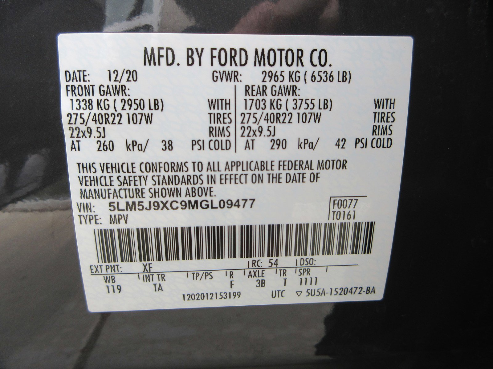 Used 2021 Lincoln Aviator Black Label w/ Dynamic Handling Package AWD/4WD image 57