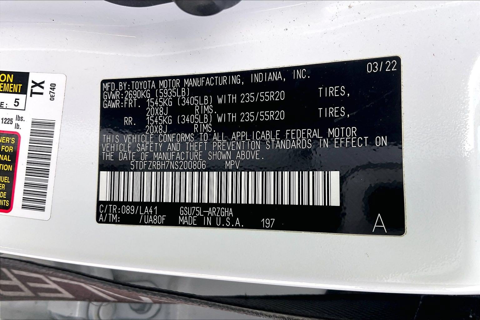 Used 2022 Toyota Highlander Platinum AWD/4WD image 38