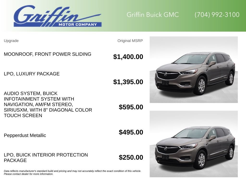 Certified 2019 Buick Enclave Essence w/ LPO, Luxury Package FWD image 5