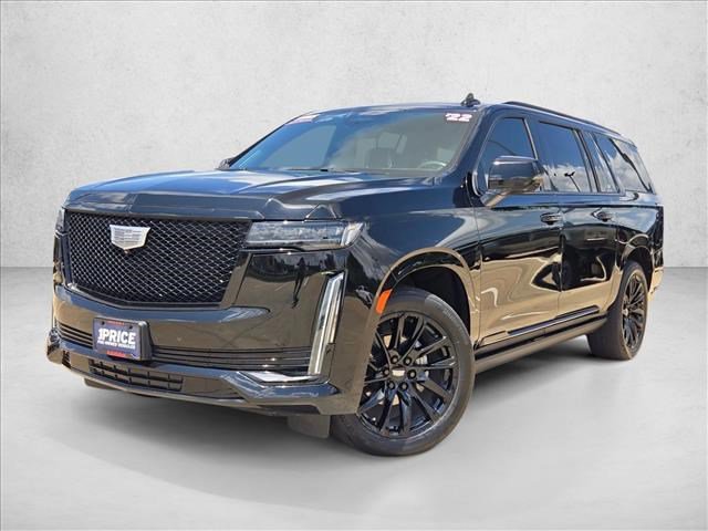 Used 2022 Cadillac Escalade ESV Sport Platinum w/ LPO, ONYX Package AWD/4WD video 1