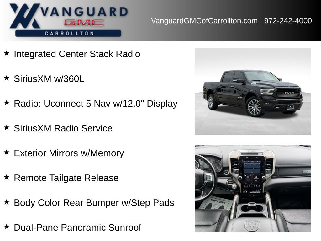 Used 2022 RAM 1500 Laramie w/ Laramie Southwest Edition RWD image 12