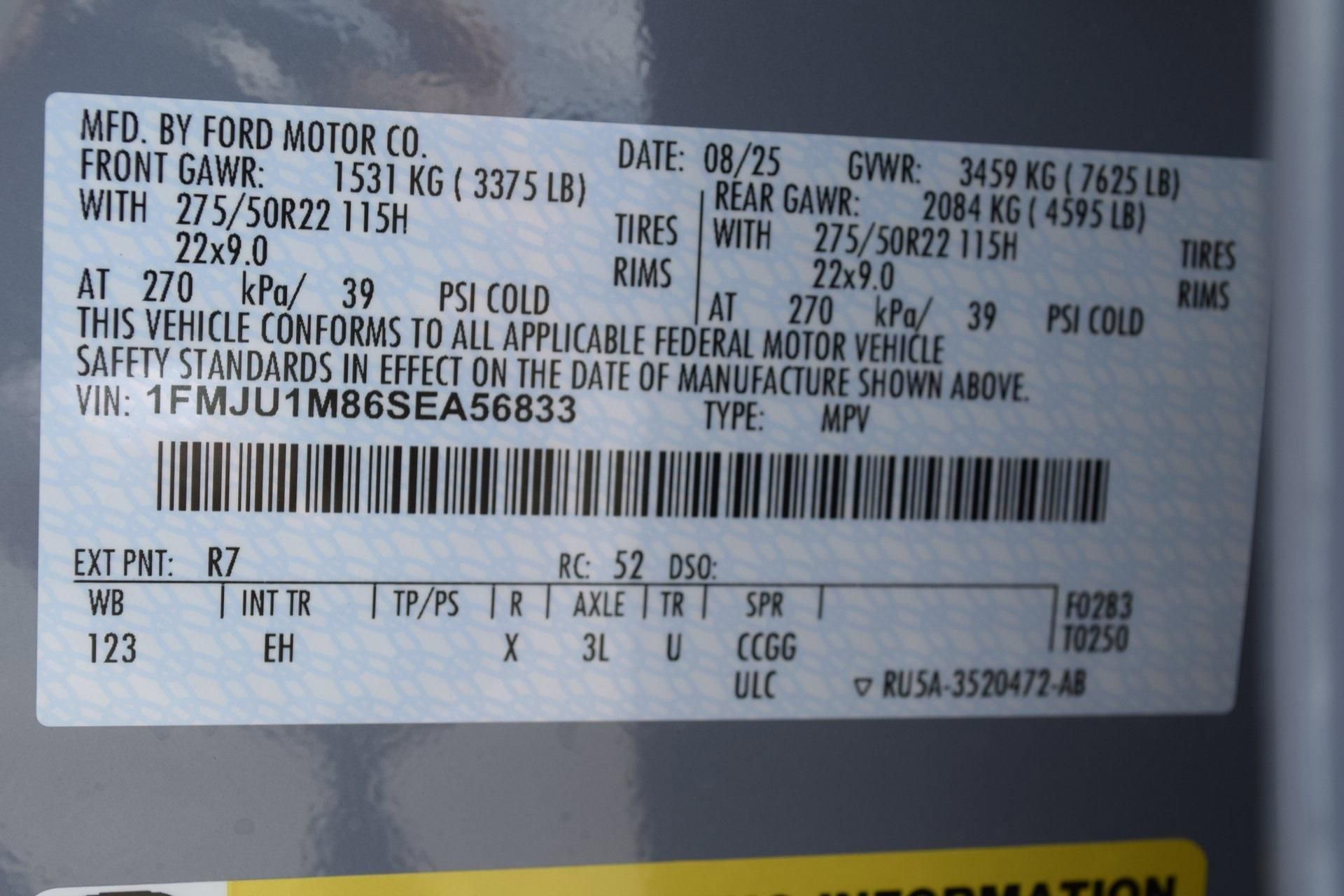 New 2025 Ford Expedition Platinum w/ Driver's Package image 28