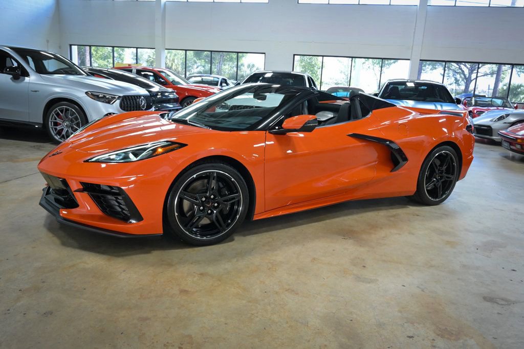 Used 2021 Chevrolet Corvette Stingray Preferred Conv w/ Z51 Performance Package RWD image 1