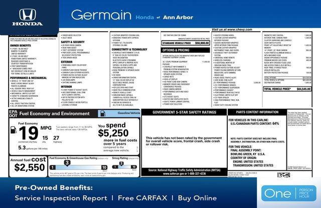 Used 2020 Chevrolet Corvette Stingray Premium Cpe w/ 3LT Preferred Equipment Group image 28