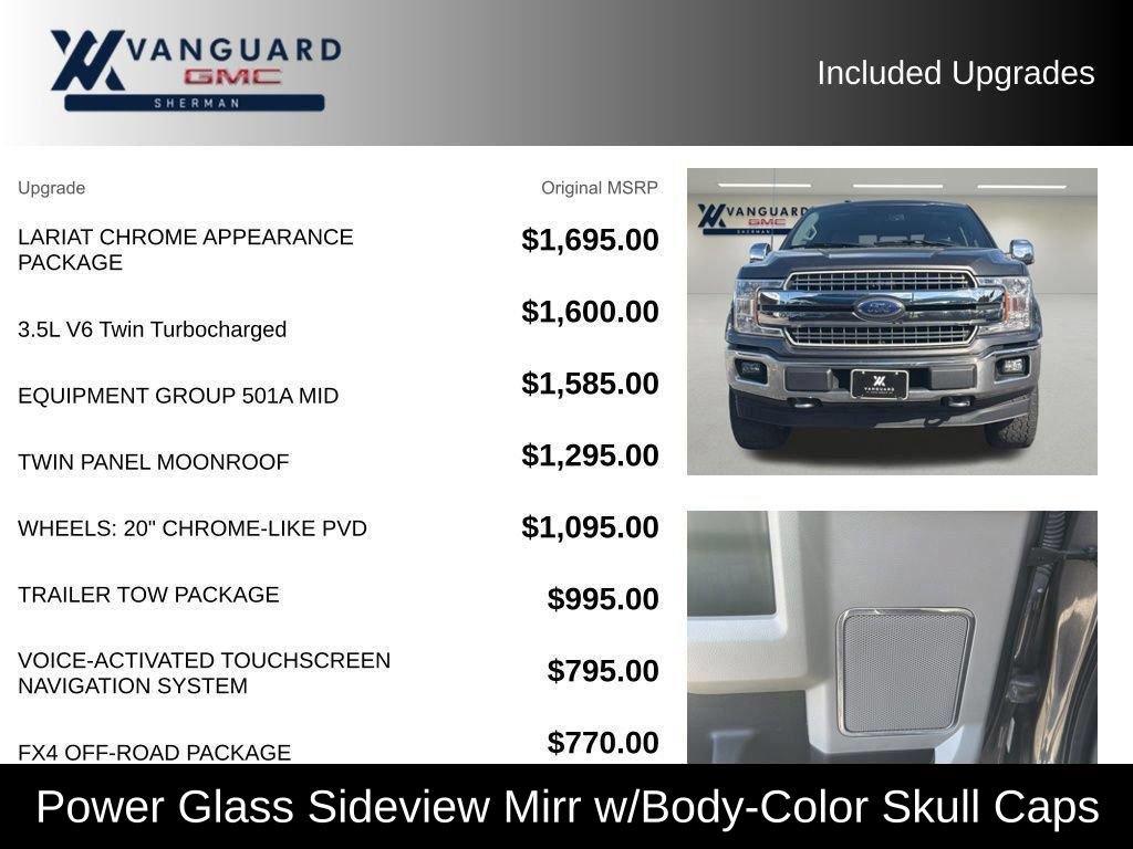 Used 2018 Ford F150 Lariat AWD/4WD image 16