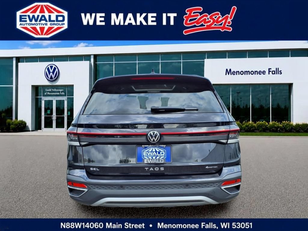 Used 2025 Volkswagen Taos SEL w/ Black Wheel Plus Package AWD/4WD image 6