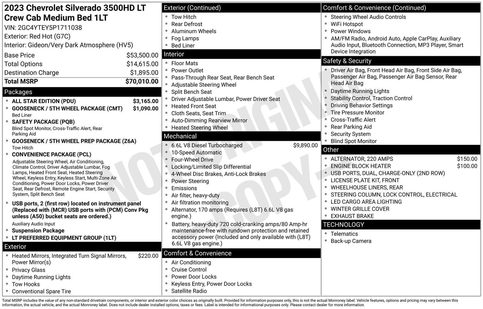 Certified 2023 Chevrolet Silverado 3500 LT w/ All Star Edition image 4