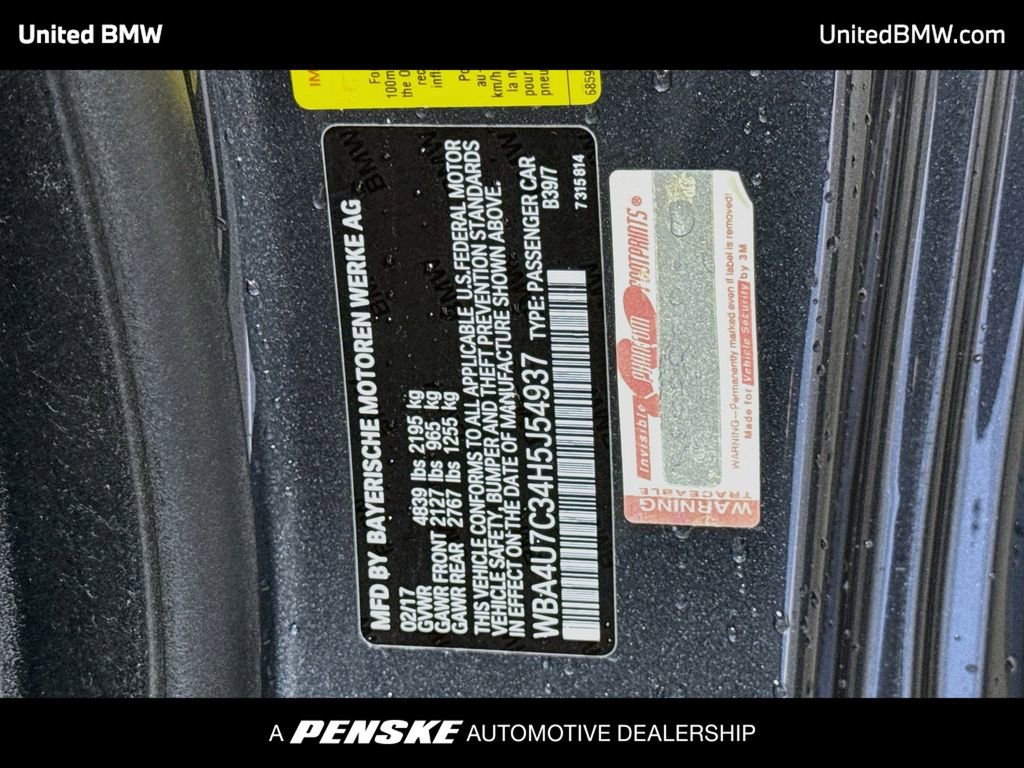 Used 2017 BMW 430i Convertible RWD image 14