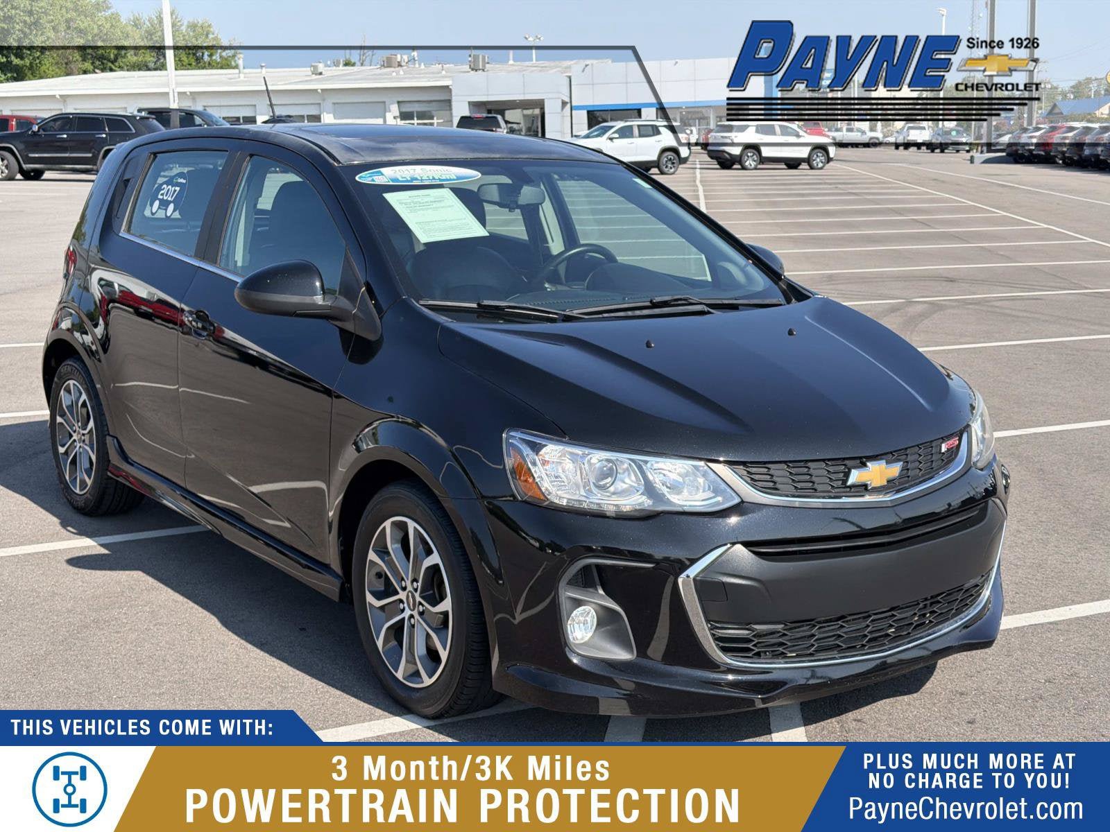 Certified 2017 Chevrolet Sonic LT w/ Fun and Sun Package FWD image 1
