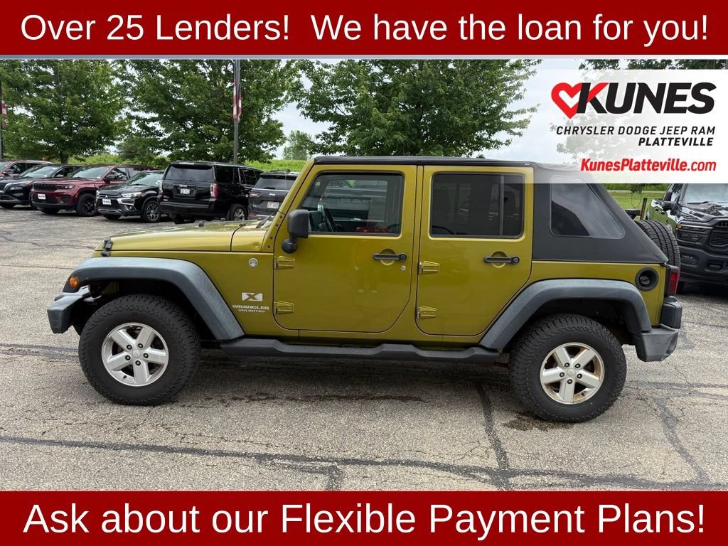 Used 2007 Jeep Wrangler Unlimited X AWD/4WD image 10
