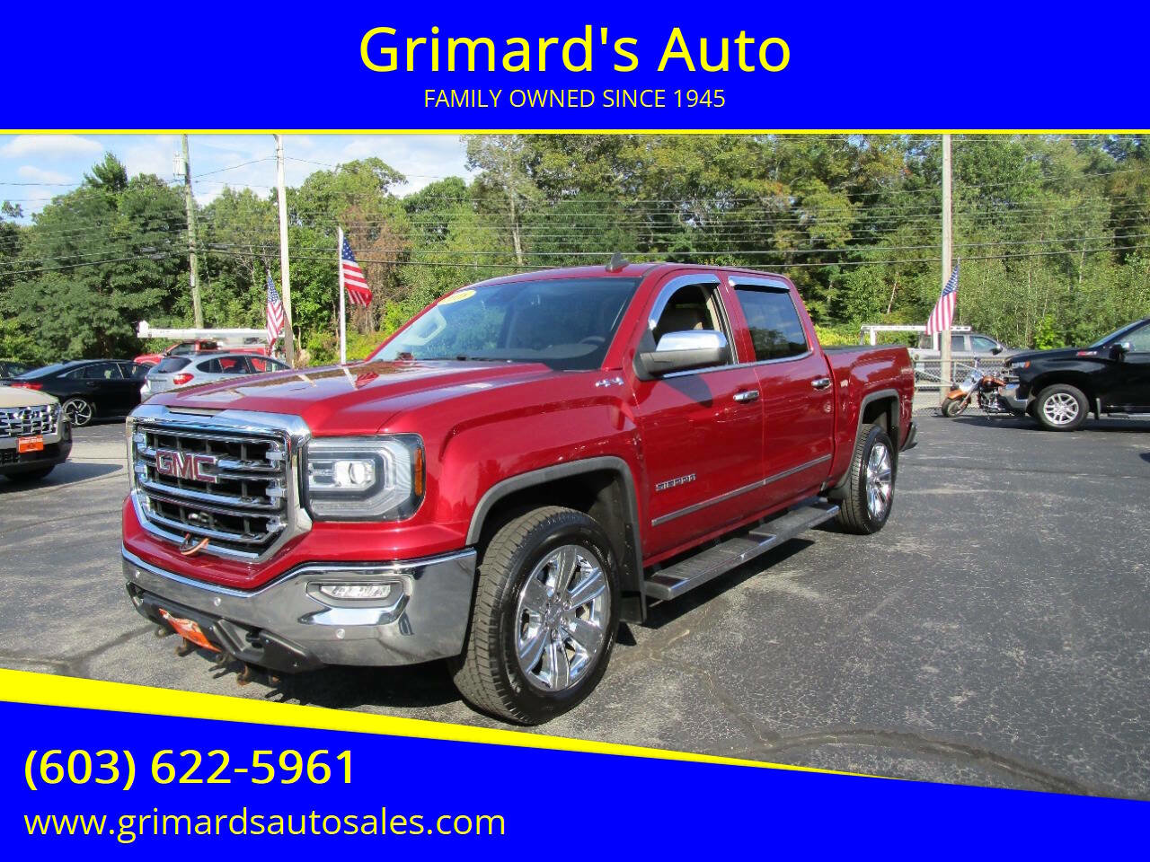 Used 2018 GMC Sierra 1500 SLT image 1