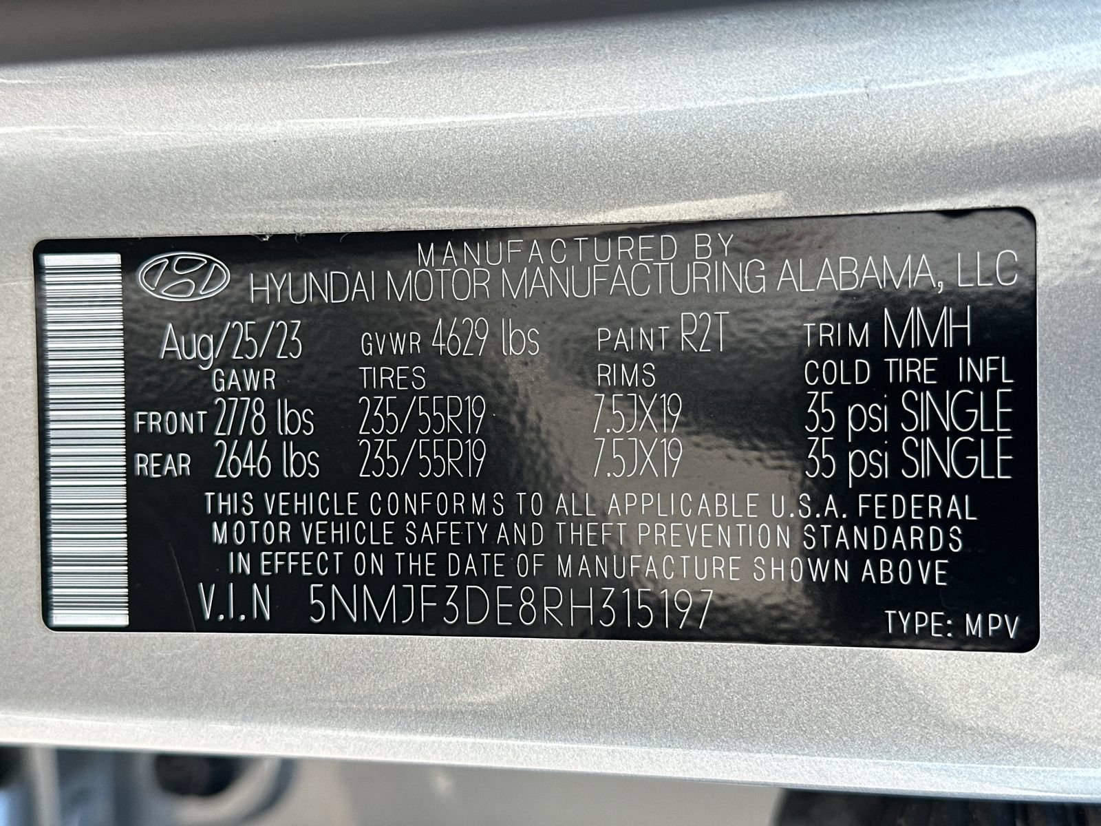 Certified 2024 Hyundai Tucson SEL w/ Convenience Package FWD image 33