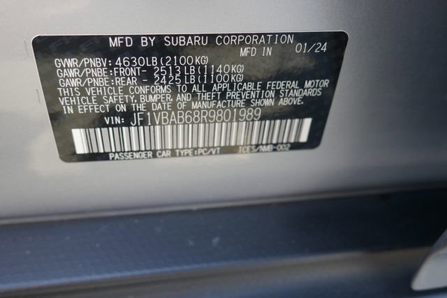 Used 2024 Subaru WRX image 25