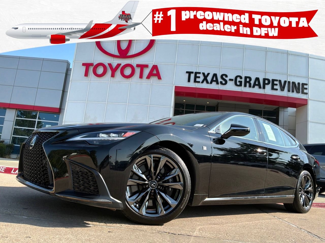 Used 2023 Lexus LS 500 F Sport w/ Cold Weather Package (CK)