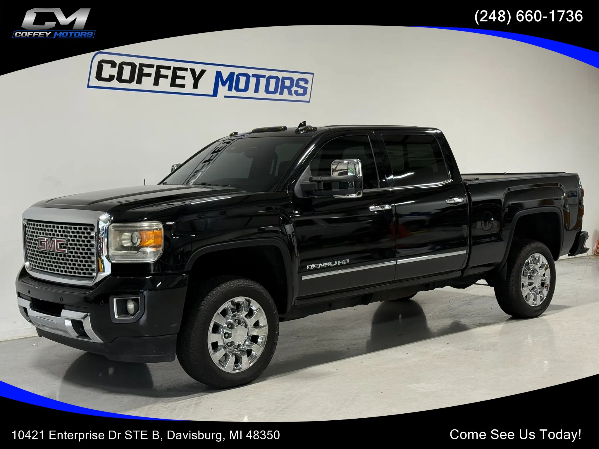 Used 2016 GMC Sierra 2500 Denali w/ Duramax Plus Package AWD/4WD image 1