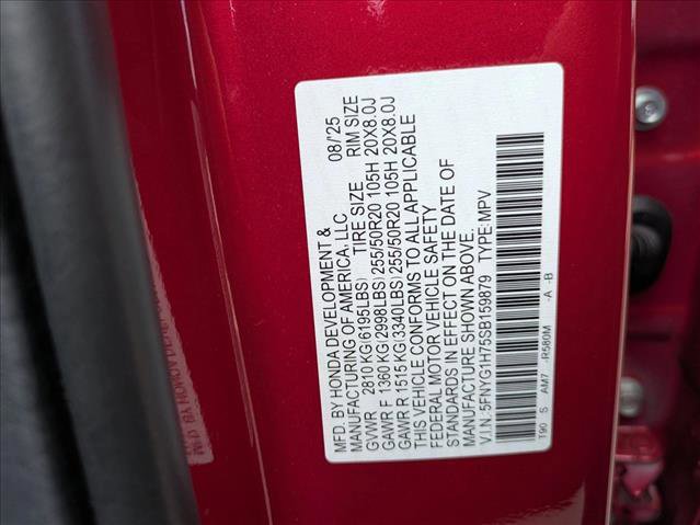 New 2025 Honda Pilot Touring image 17