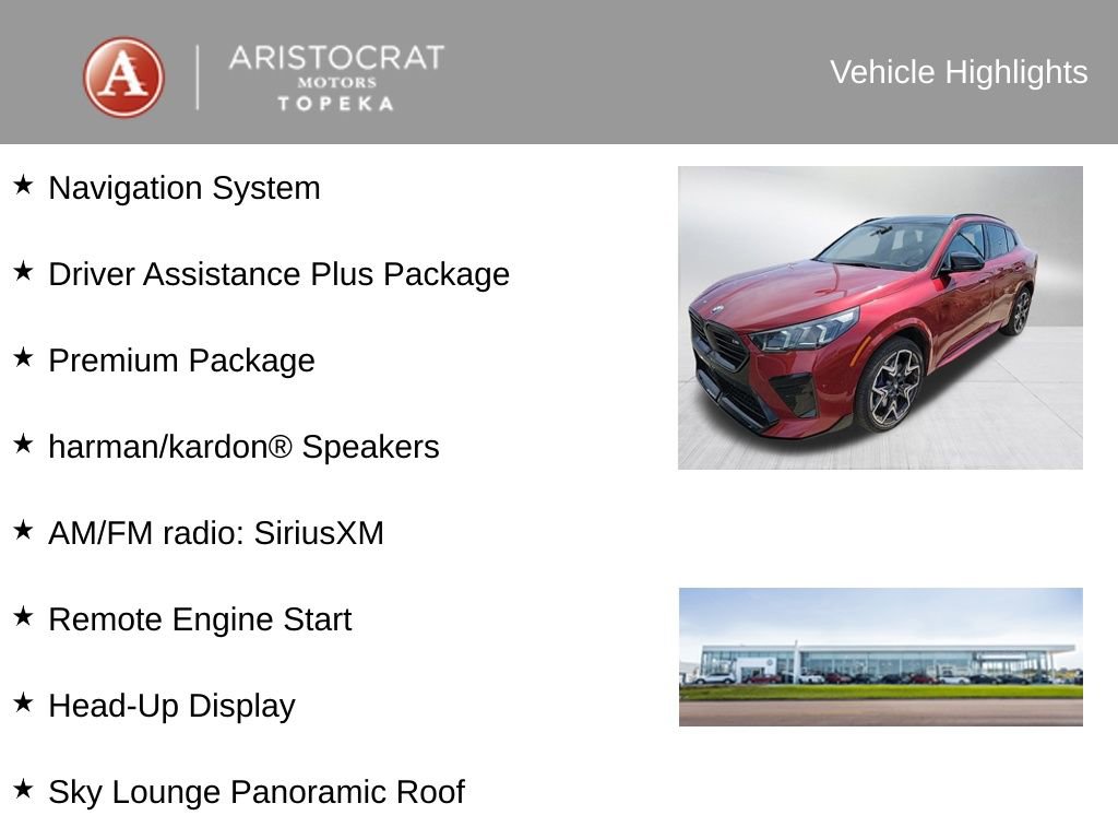 Certified 2025 BMW X2 M35i w/ Premium Package image 4