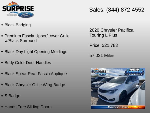 Used 2020 Chrysler Pacifica Touring-L Plus FWD image 18
