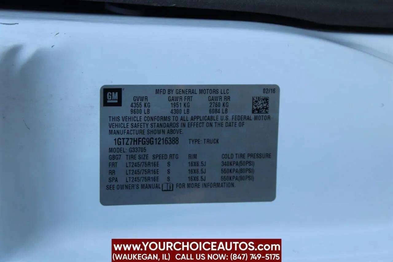 Used 2016 GMC Savana 3500 Extended RWD image 27