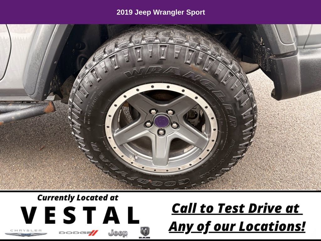 Used 2019 Jeep Wrangler Sport AWD/4WD image 10