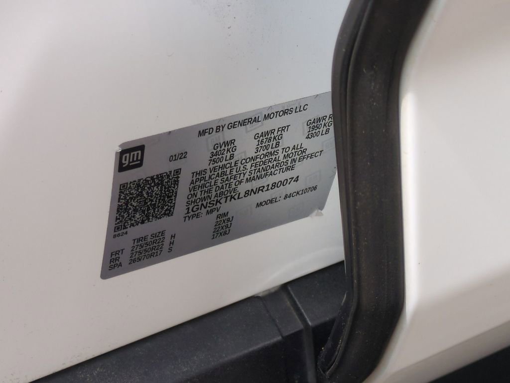 Used 2022 Chevrolet Tahoe High Country image 34