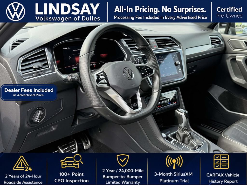 Certified 2022 Volkswagen Tiguan SE R-Line AWD/4WD image 12