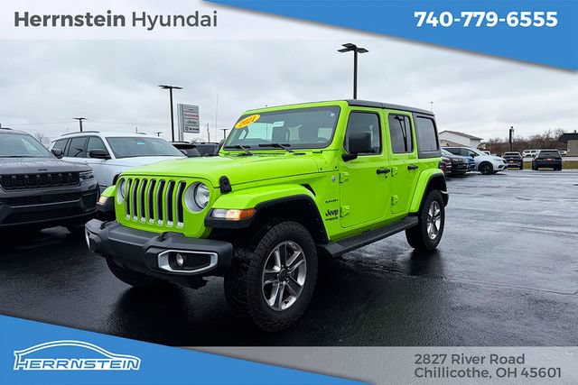 Used 2021 Jeep Wrangler Unlimited Sahara AWD/4WD image 3