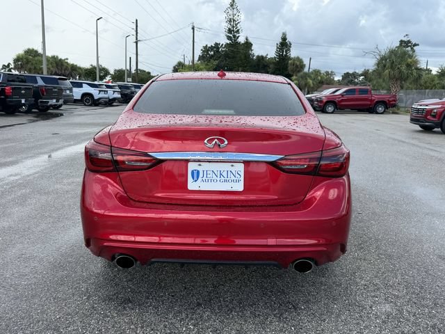 Used 2021 INFINITI Q50 Luxe w/ Cargo Package RWD image 6