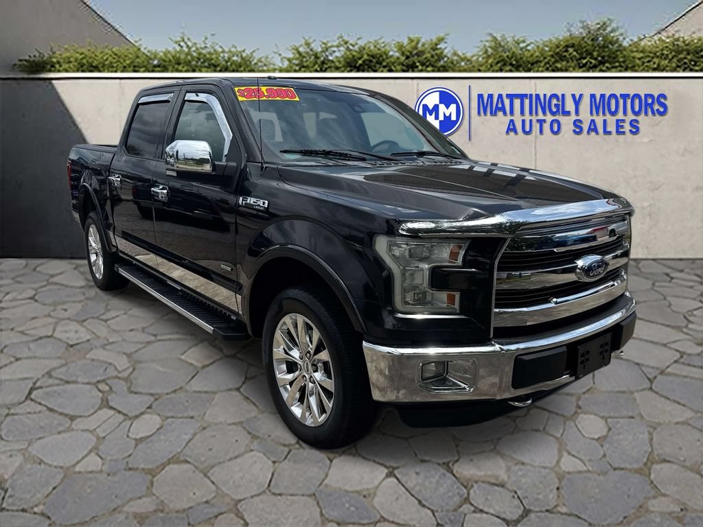 Used 2015 Ford F150 Lariat w/ Equipment Group 502A Luxury AWD/4WD image 1