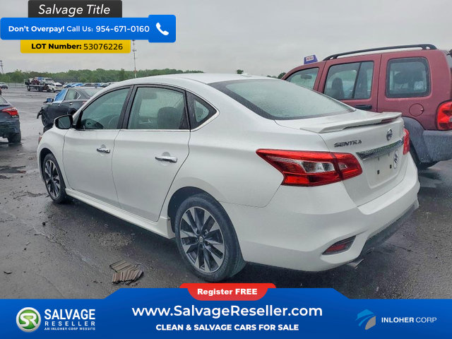 Used 2017 Nissan Sentra SR w/ SR Premium Technology Package FWD image 3
