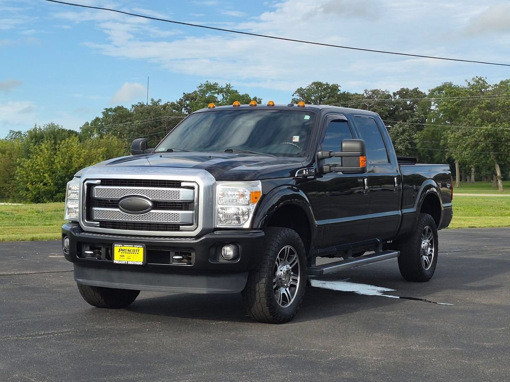 Used 2015 Ford F250 Platinum w/ Snow Plow Prep Package AWD/4WD image 3