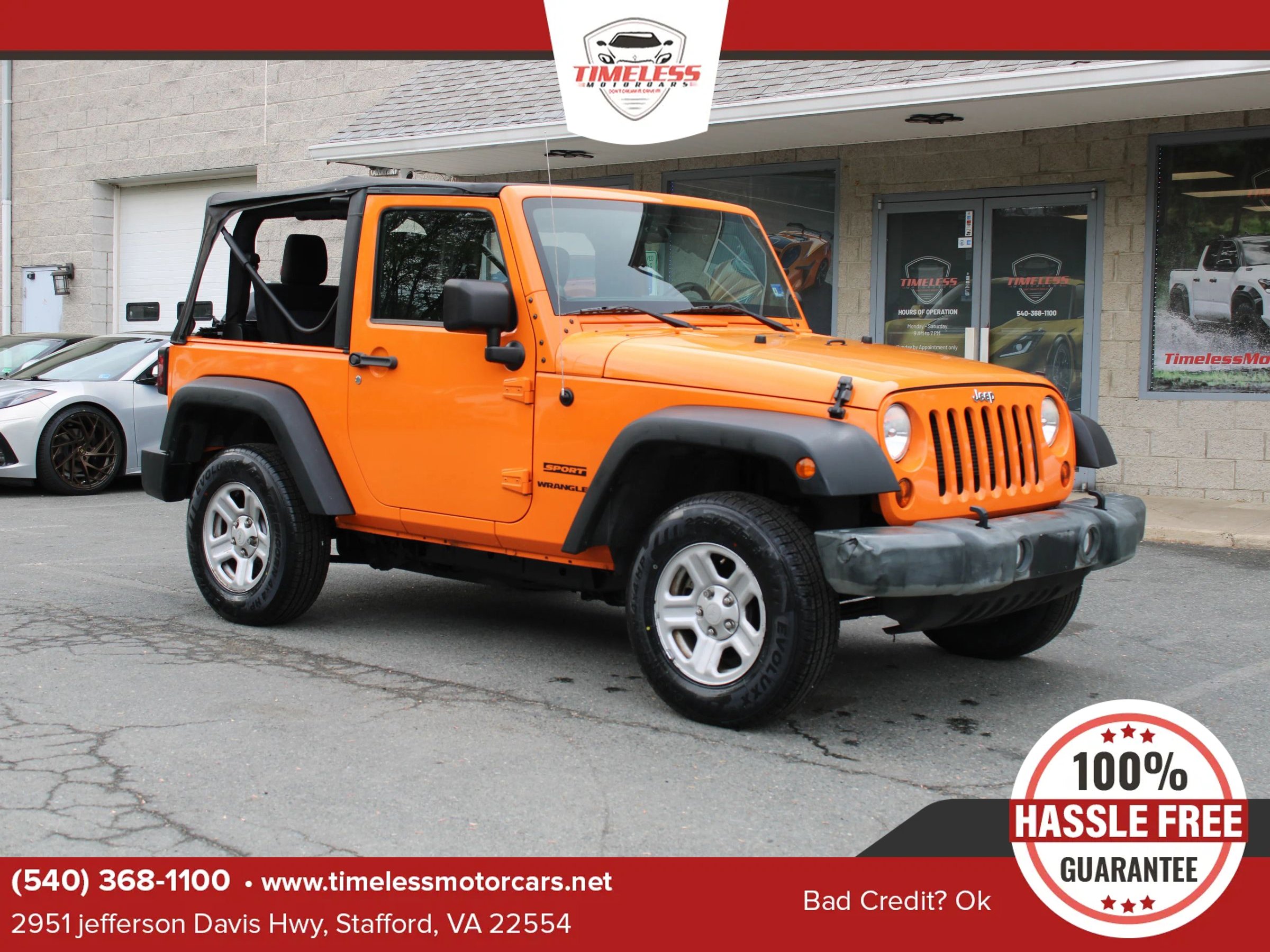 Used 2012 Jeep Wrangler Sport w/ Connectivity Group image 1