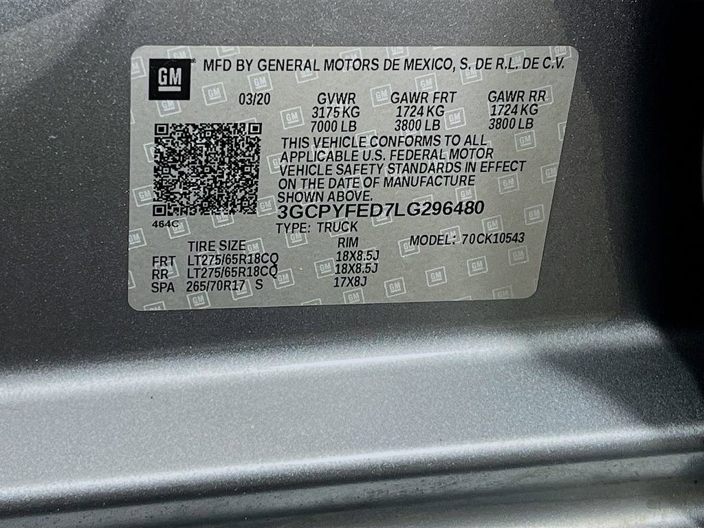 Used 2020 Chevrolet Silverado 1500 LT Trail Boss image 39