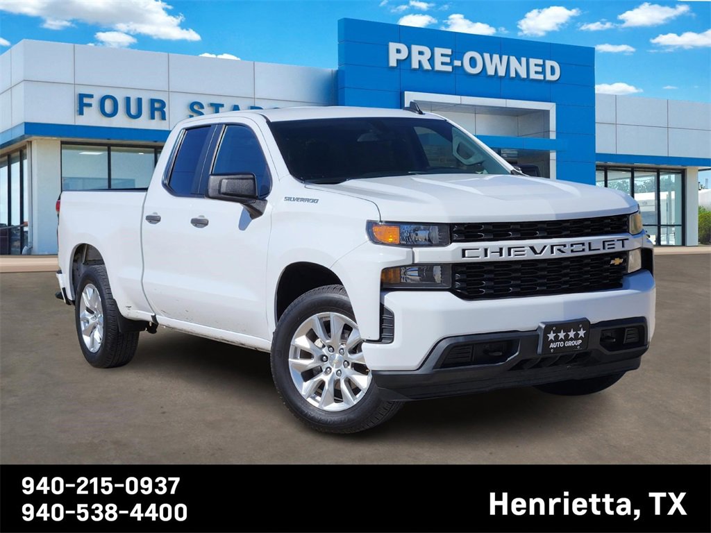 Used 2020 Chevrolet Silverado 1500 Custom w/ Custom Value Package